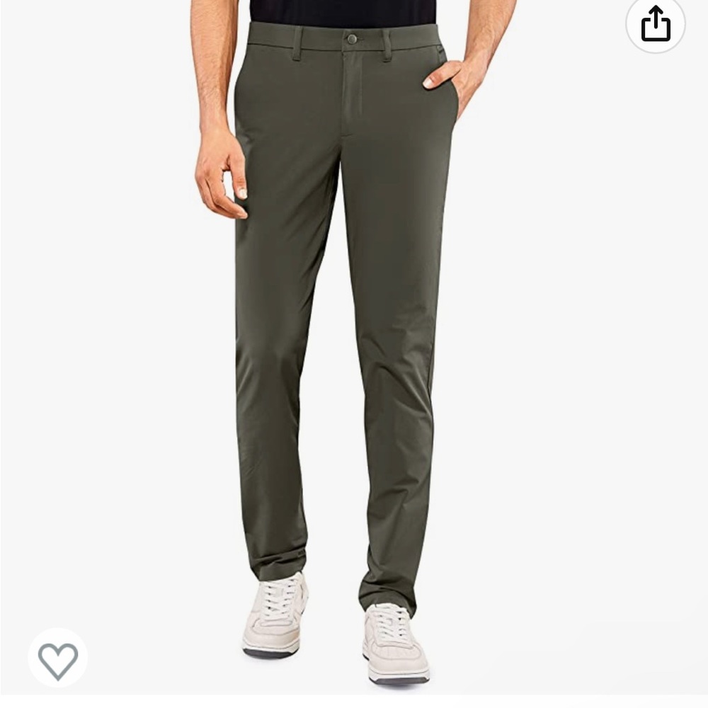 CRZ YOGA Men’s Functional Casual Golf Pants